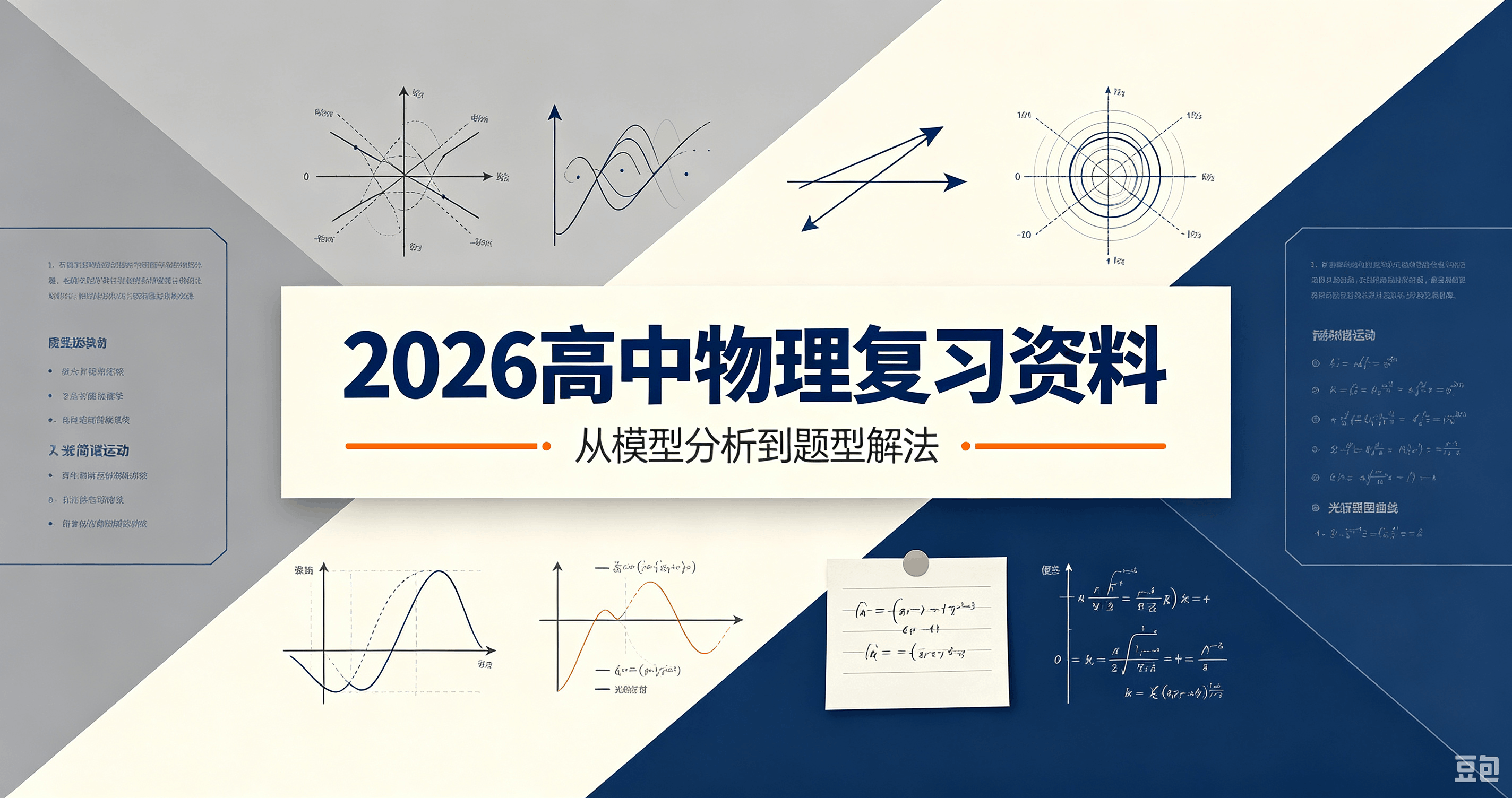 2026年高中物理资料汇总|题型训练、真题解析、实验实拍、常考笔记,180G